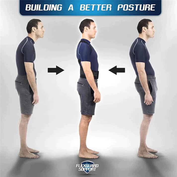 Posture Corrector belt adjustable magnetic posture corrector back brace support belt for upper back pain relife