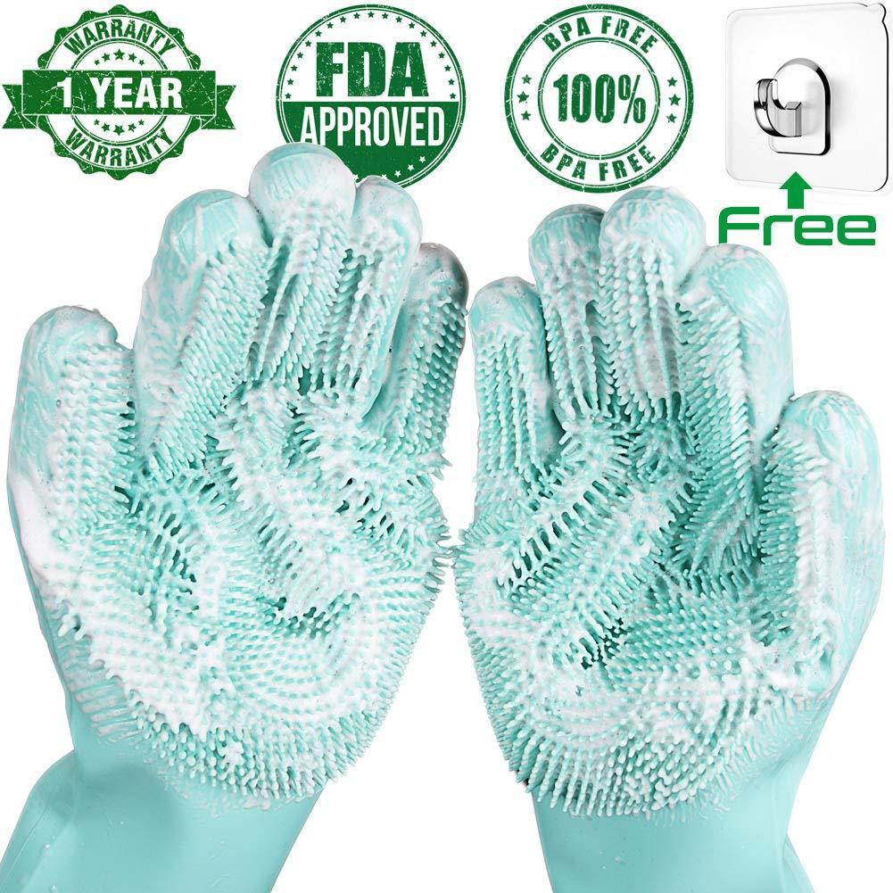 Silicone Dishwashing Rubber Gloves